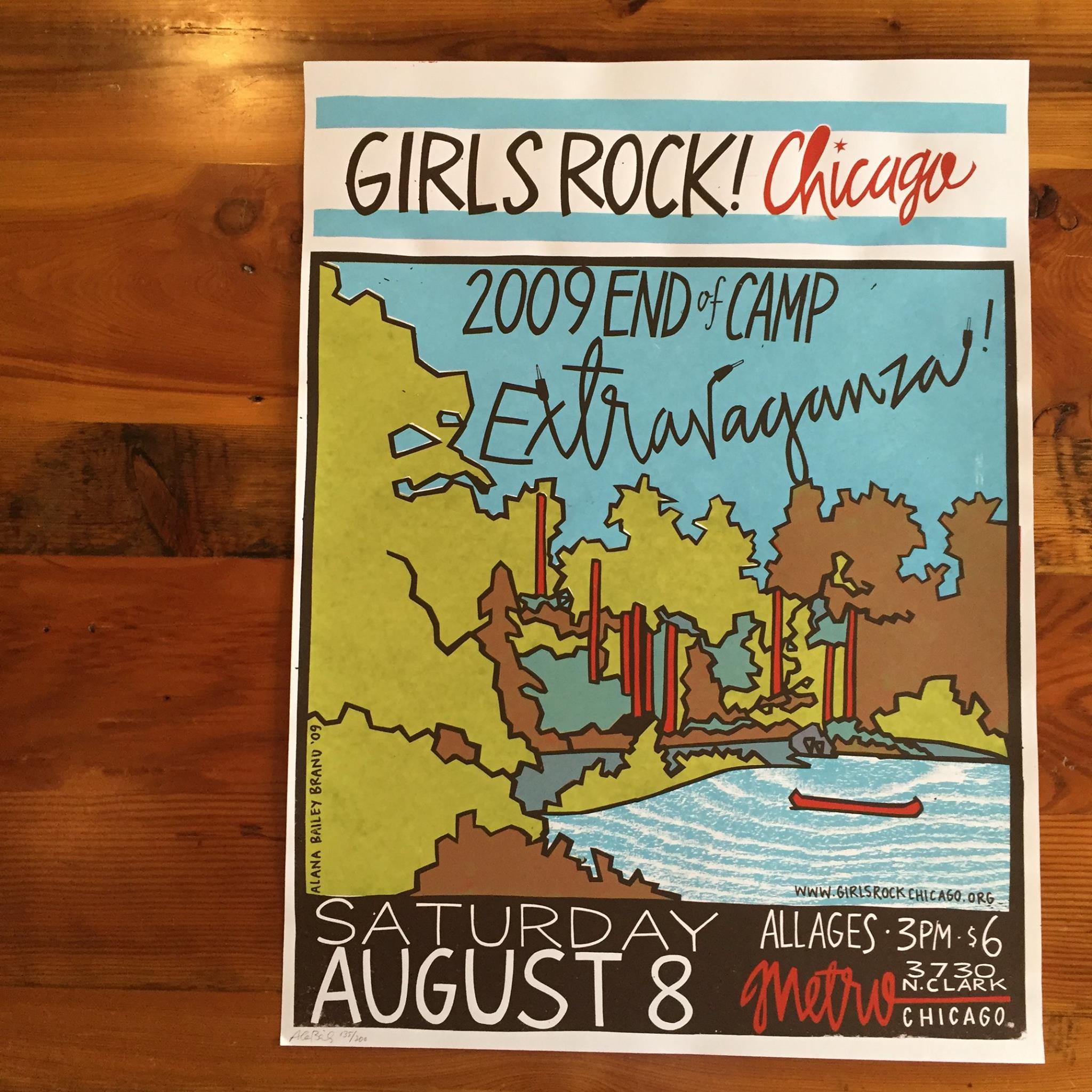 2009 Camp Poster by Alana Bailey